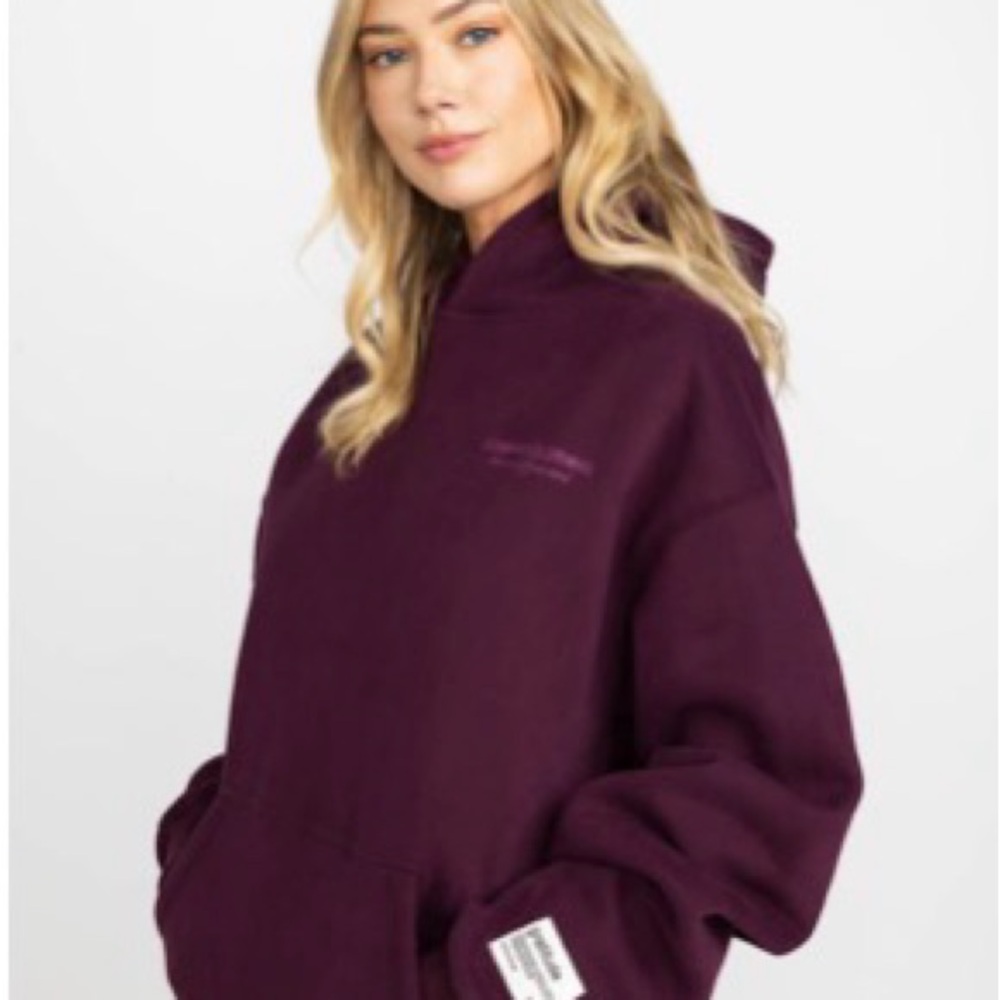 Comfrt You Matter Hoodie & Sweatpants (Plum) 3X